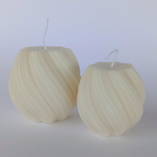 Spiral Candle - set of 2