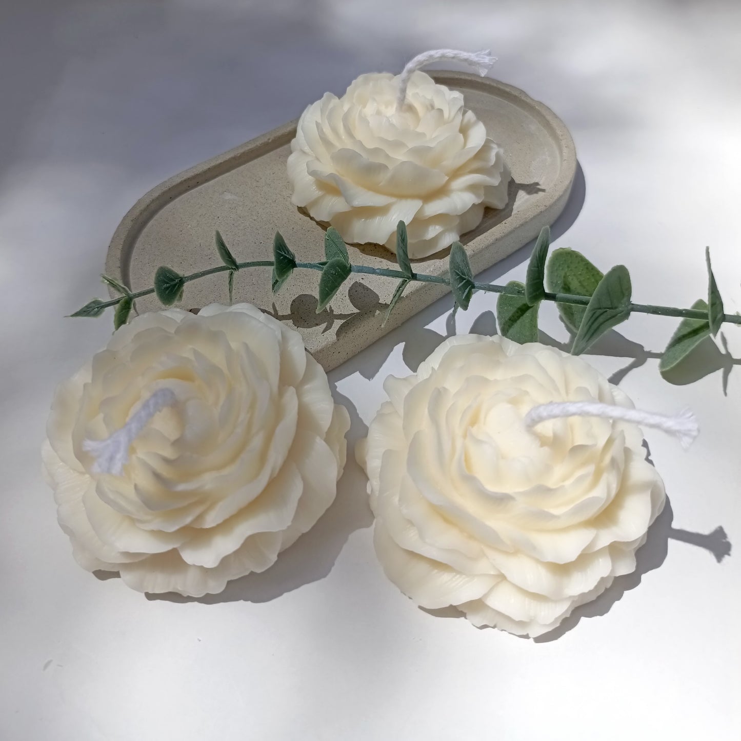 Peony Flower- Set of 3