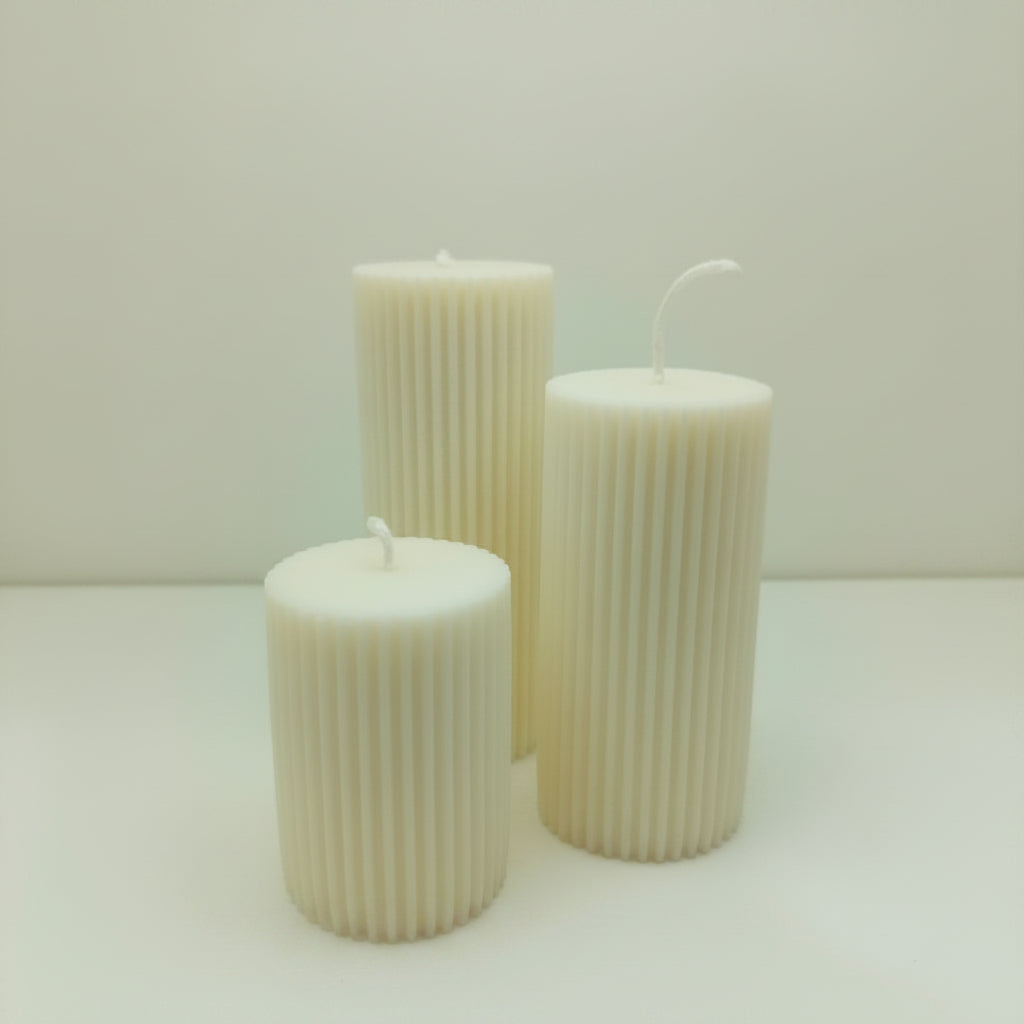 Stripped Pillar - Set of 3