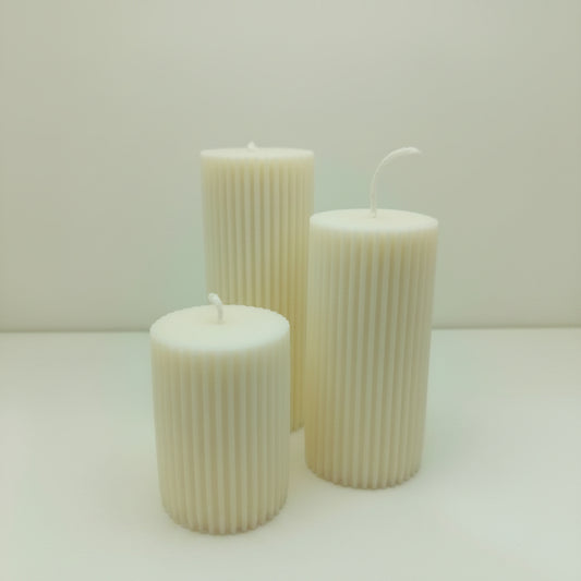 Stripped Pillar - Set of 3