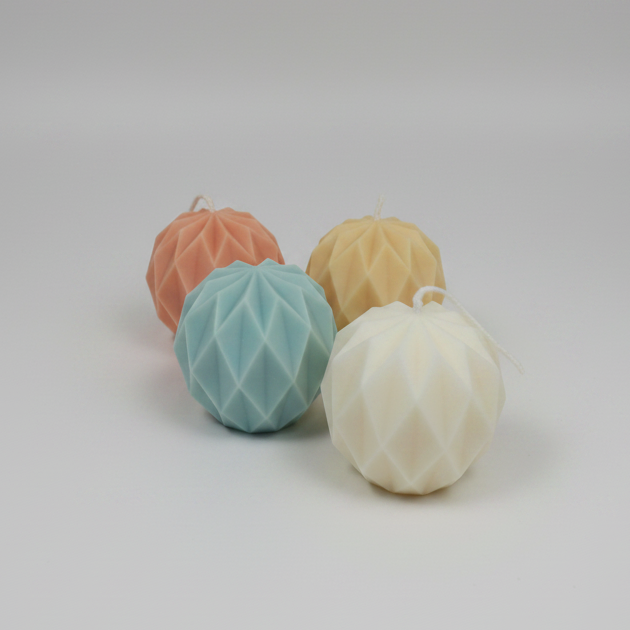 Ball Candle Set of 3