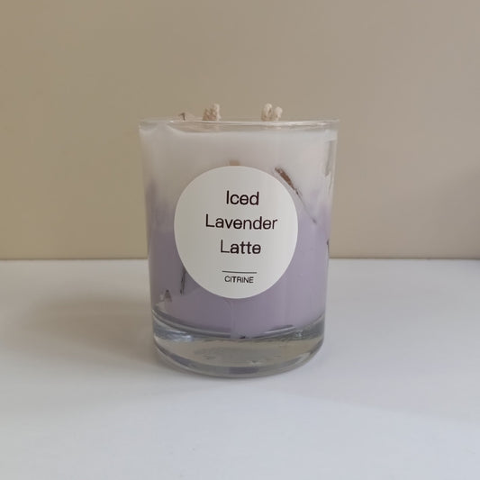 Iced Lavender Latte