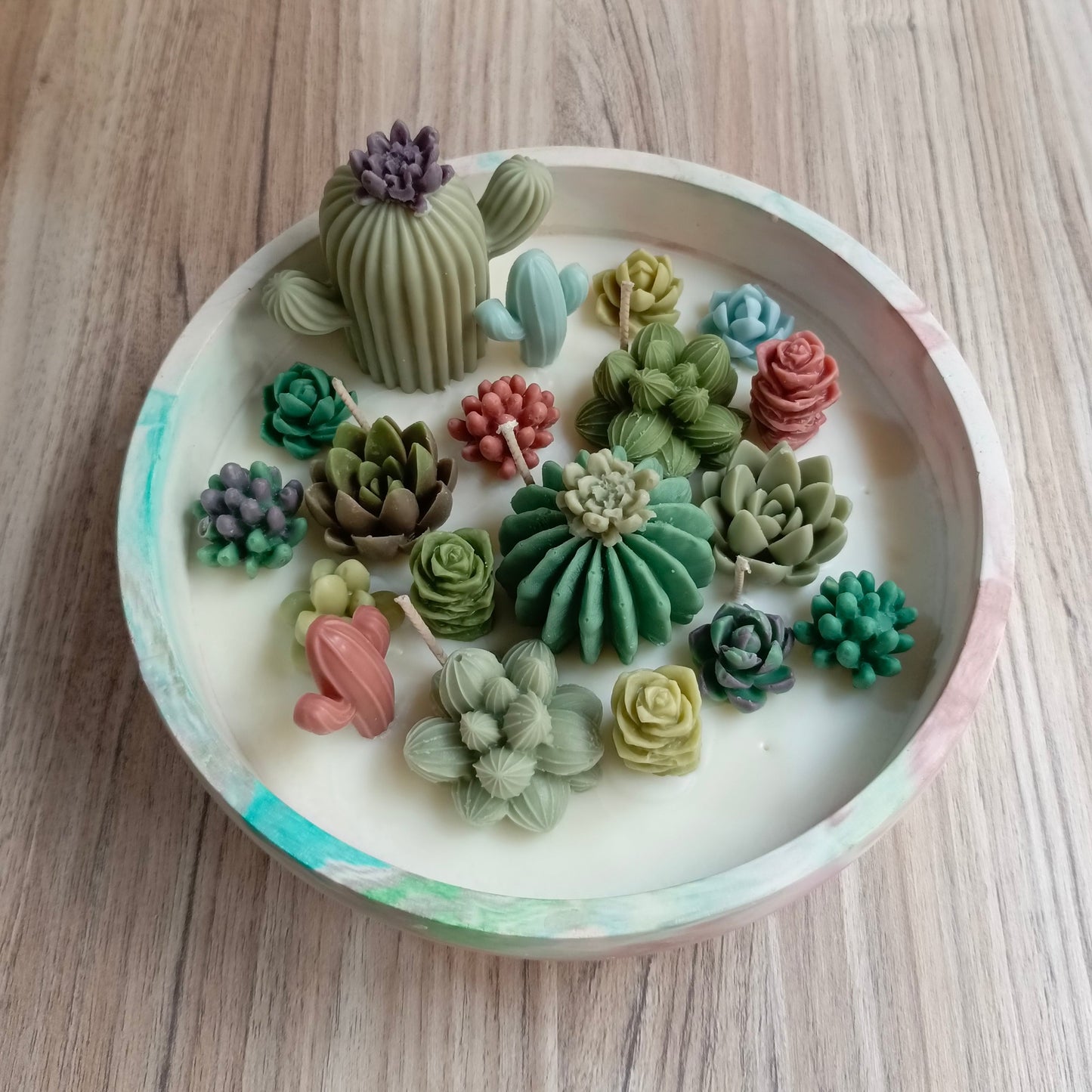 Sabir-Cacti Round Bowl